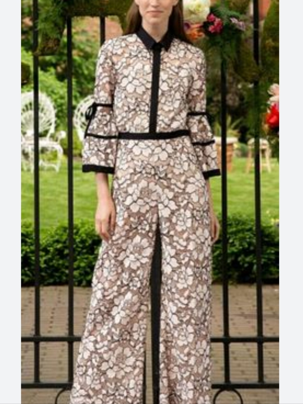 Vintage Inspired Lace Jumpsuit